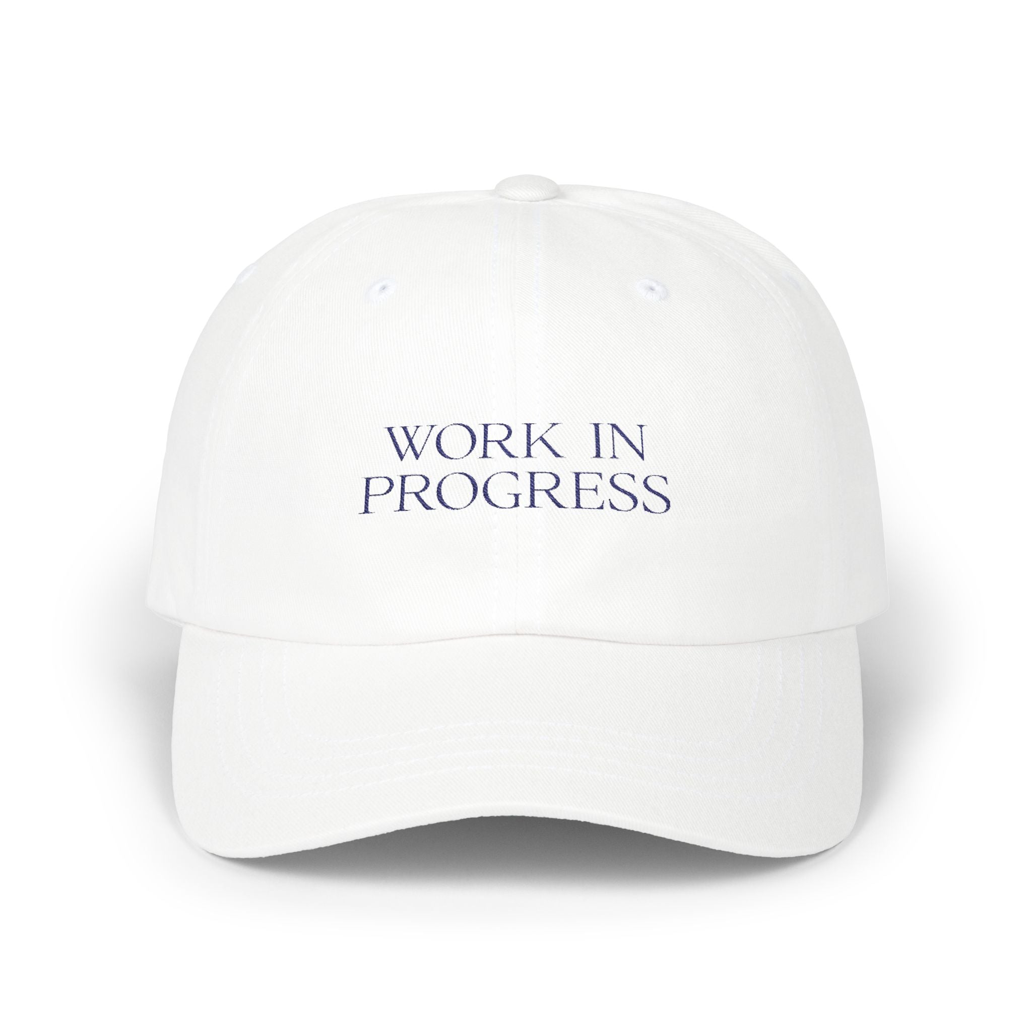 Statement Hat - "Work in Progress"