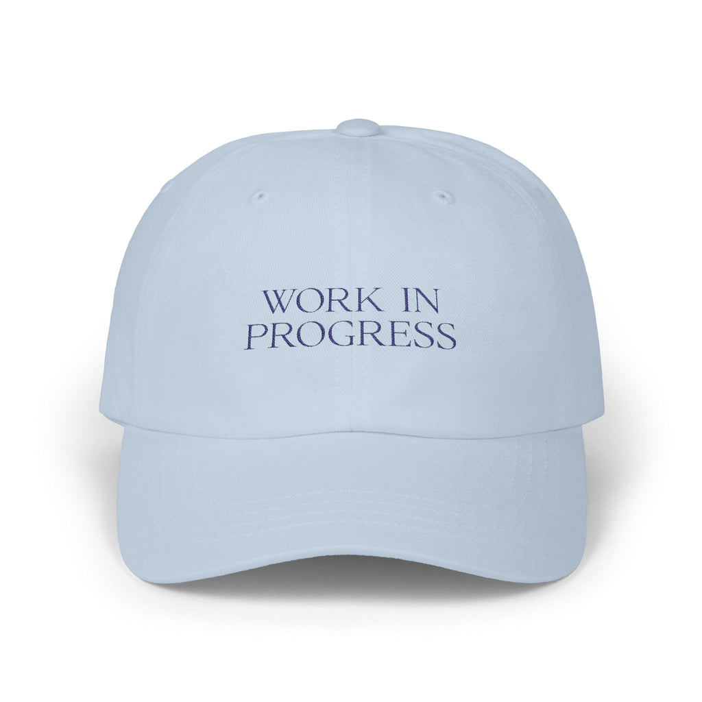 Statement Hat - "Work in Progress"