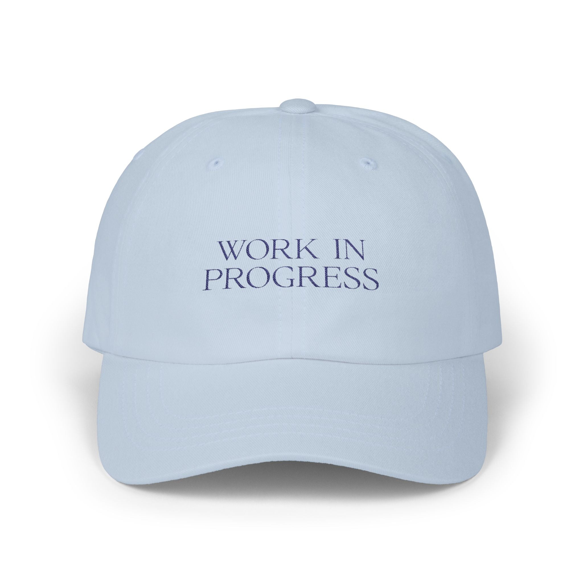 Statement Hat - "Work in Progress"