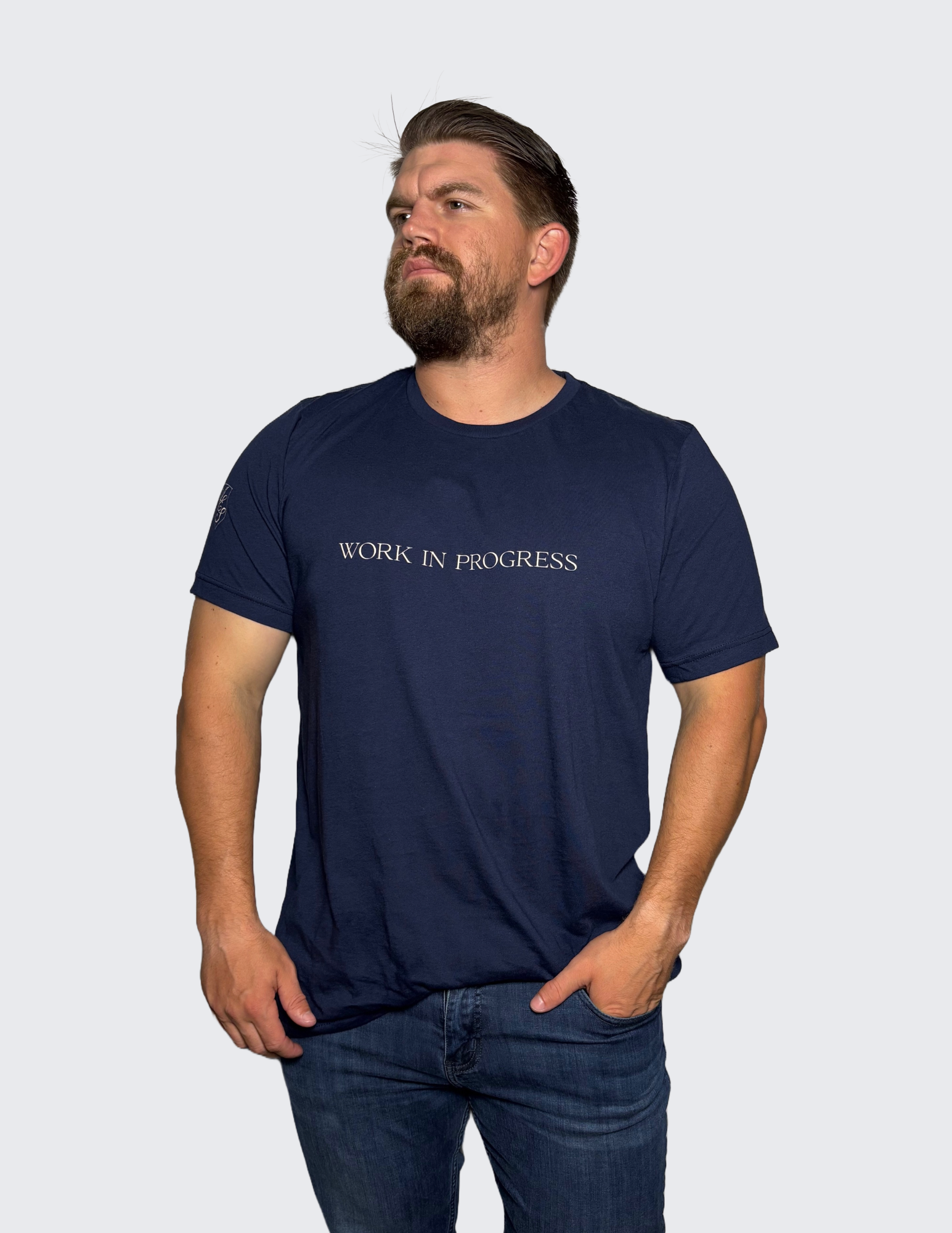 Statement Tee - "Work In Progress"