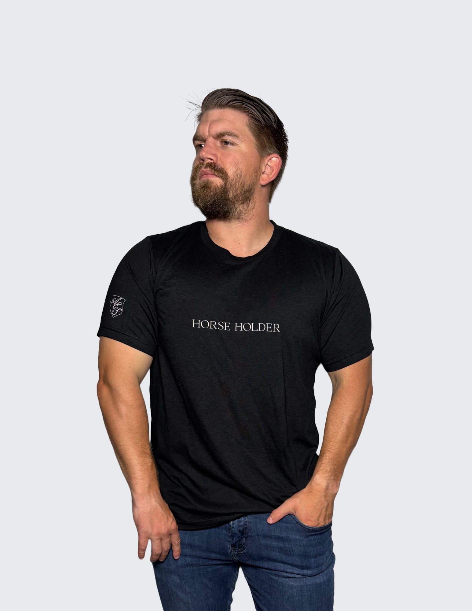Statement Tee - "Horse Holder"
