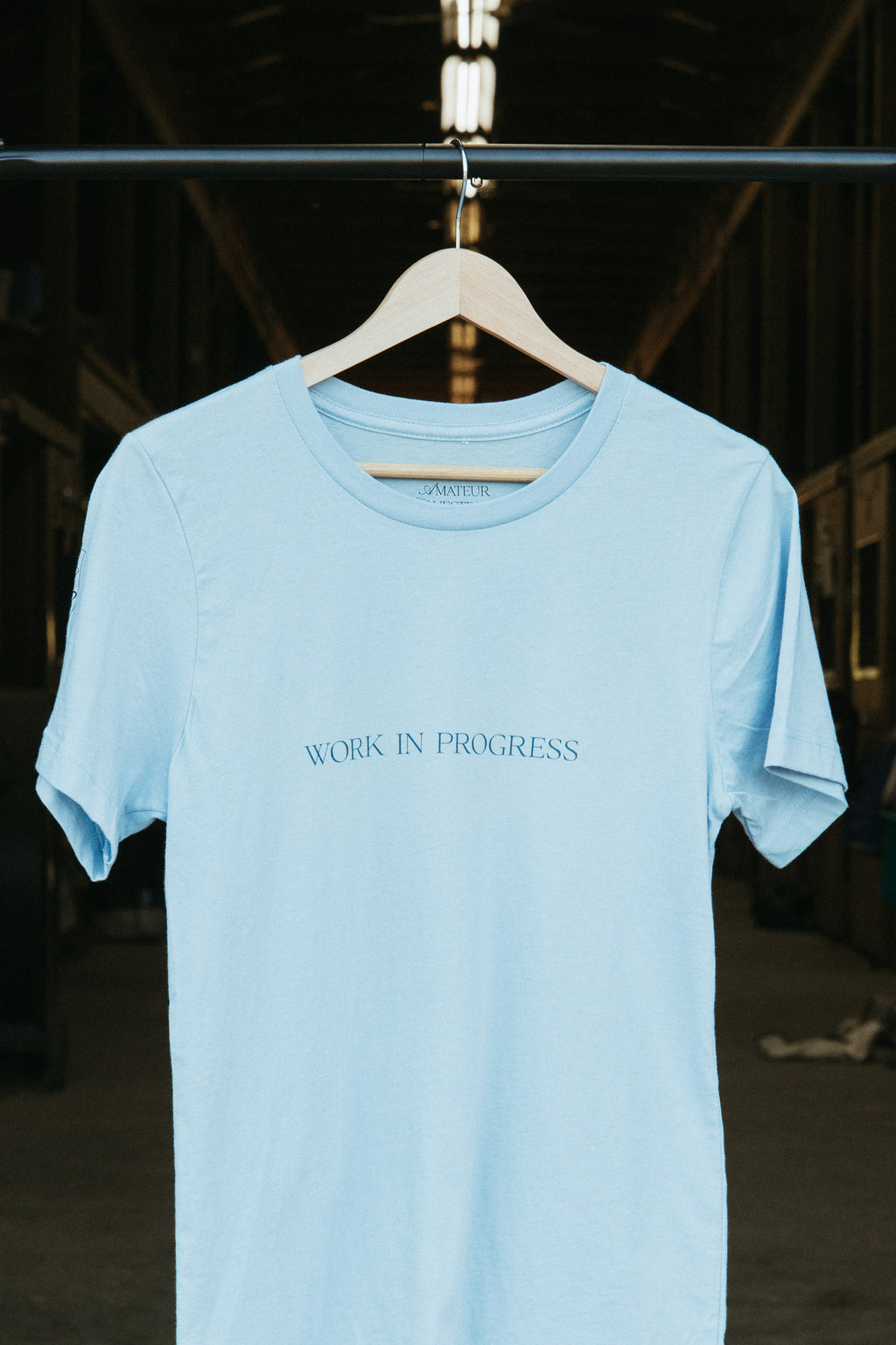 Statement Tee - "Work In Progress"